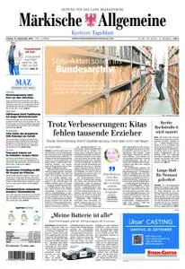 Märkische Allgemeine Kyritzer Tageblatt - 27. September 2019