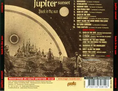 Jupiter Sunset - Back In The Sun 1970-1972 (2008)