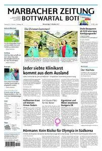 Marbacher Zeitung - 05. Oktober 2017
