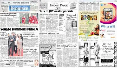 Philippine Daily Inquirer – October 05, 2007