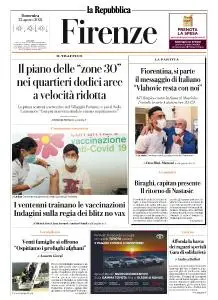 la Repubblica Firenze - 22 Agosto 2021
