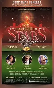 GraphicRiver Christmas Concert Flyer Template