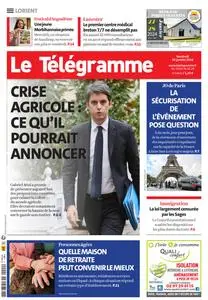Le Télégramme Lorient - 26 Janvier 2024