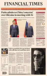 Financial Times Europe - 16 September 2022