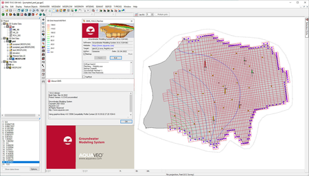 Aquaveo Groundwater Modeling System (GMS) 10.6.3 with Tutorials