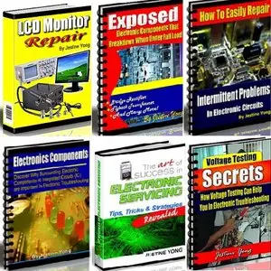 Electronic Servicing and Repair Book Collection