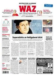 WAZ Westdeutsche Allgemeine Zeitung Buer - 28. Oktober 2017