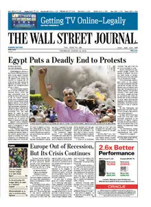 The Wall Street Journal (Europe) August 15 2013