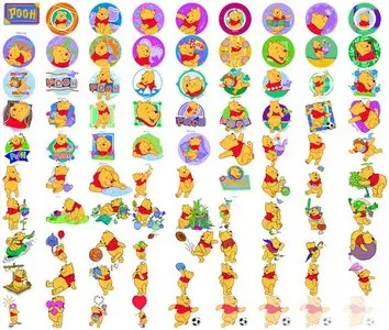 Pooh in Coreldraw
