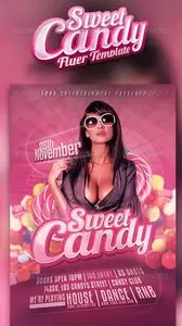 GraphicRiver Sweet Candy Flyer Vol. 3
