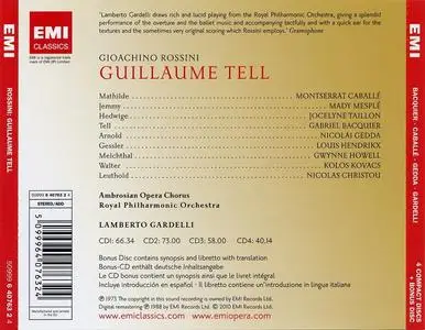 Lamberto Gardelli, Royal Philharmonic Orchestra, Montserrat Caballé - Gioacchino Rossini: Guillaume Tell (2010)