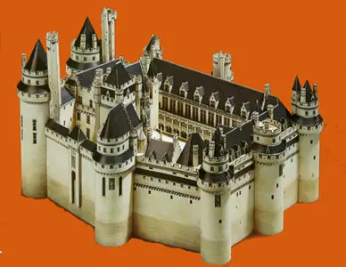 Detailed Architectural Paper Model (N°39)