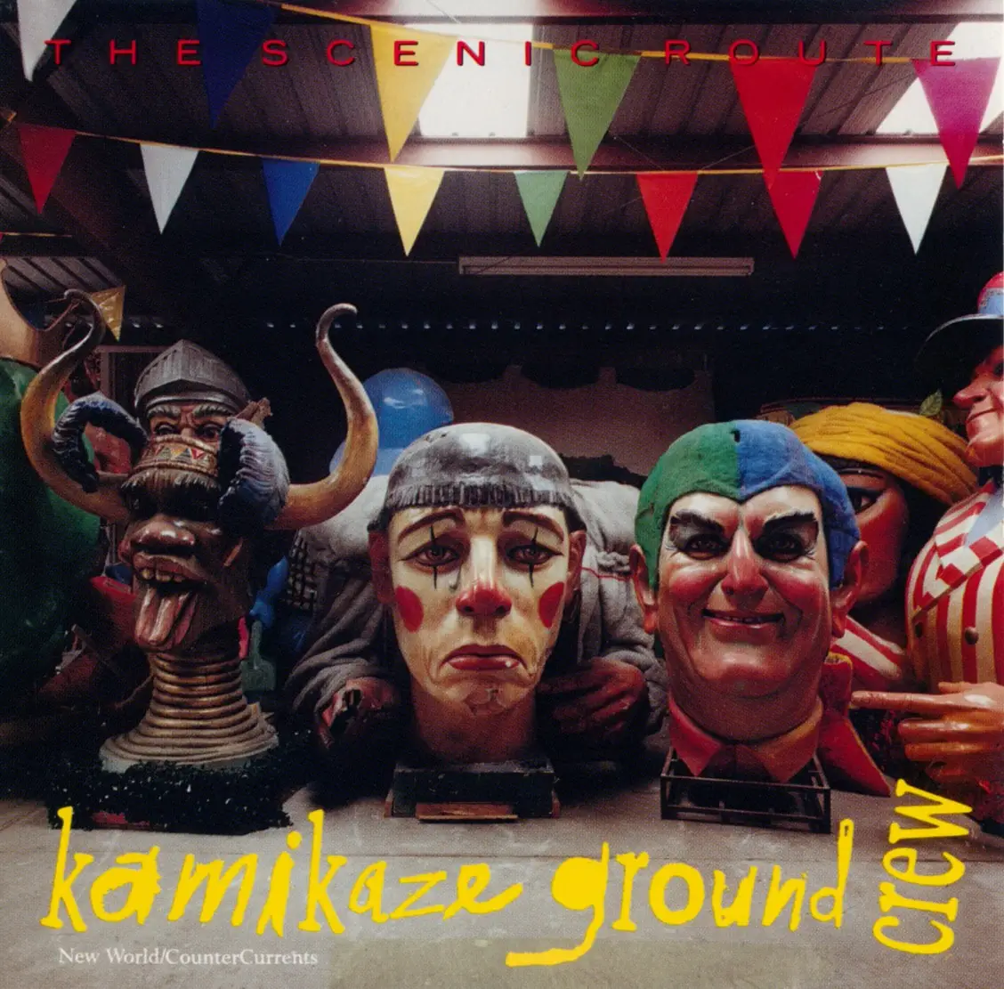Kamikaze Ground Crew - The Scenic Route (1990) {New World-CounterCurrents NW400-2}