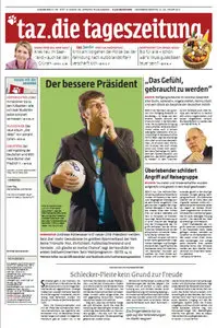 Tageszeitung TAZ vom 21 Januar 2012