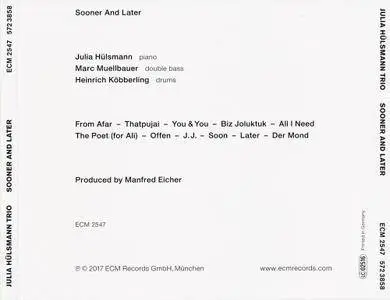 Julia Hulsmann Trio - Sooner & Later (2017) {ECM}