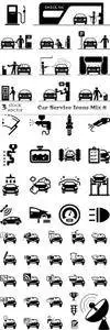 Vectors - Car Service Icons Mix 8