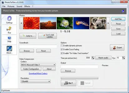 KC Software PhotoToFilm 3.2.0.81 Multilingual Portable