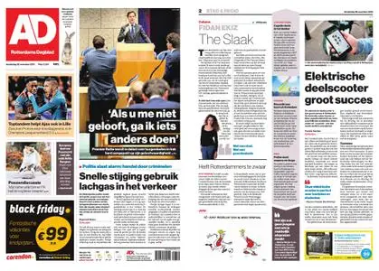 Algemeen Dagblad - Rotterdam Stad – 28 november 2019