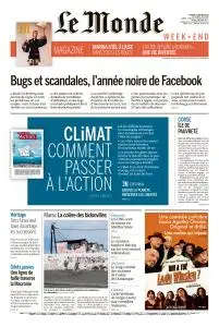 Le Monde du Samedi 5 Janvier 2019