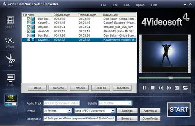 4Videosoft Nokia Video Converter 3.3.22 