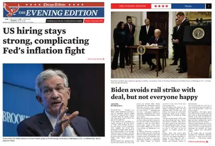 Chicago Tribune Evening Edition – December 02, 2022