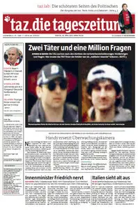 Tageszeitung TAZ vom 22 April2013