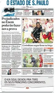 Jornal O Estado de SP em PDF, Segunda, 08 de Novembro de 