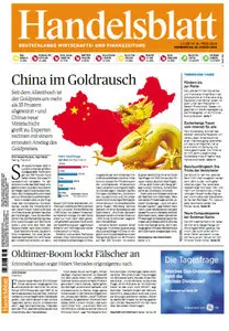 Das Handelsblatt vom 22 August  2013