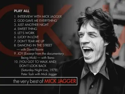 Mick Jagger - The Very Best of Mick Jagger [CD+DVD] [2007 AR 8122-79961-0] - RESTORED