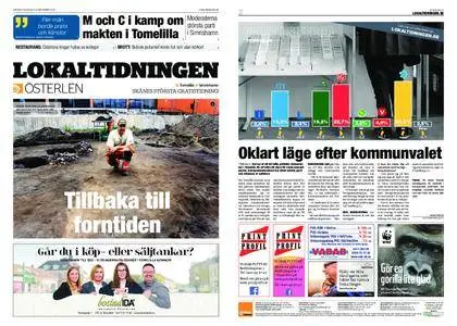 Lokaltidningen Österlen – 15 september 2018