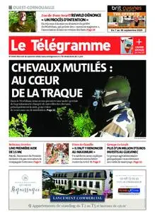 Le Télégramme Ouest Cornouaille – 16 septembre 2020