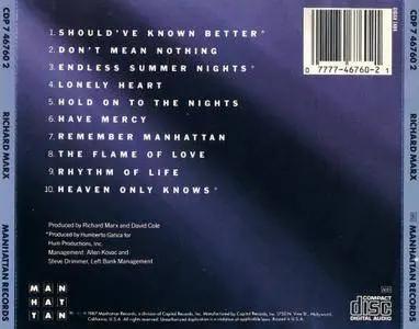 Richard Marx - Richard Marx (1987)