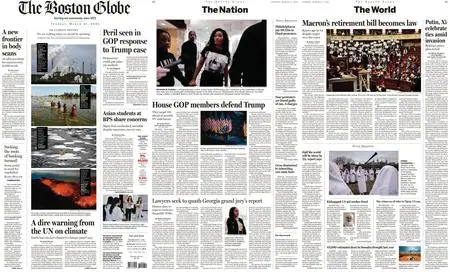 The Boston Globe – March 21, 2023