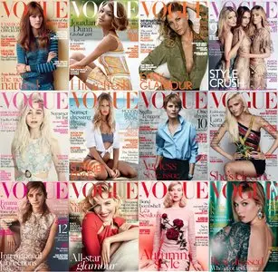Vogue UK - 2015 Full Year Issues Collection