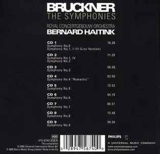 Bruckner: The Symphonies (Box Set) (REUP) CD4 of 9