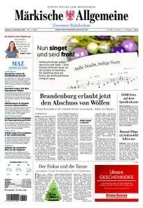 Märkische Allgemeine Zossener Rundschau - 22. Dezember 2017