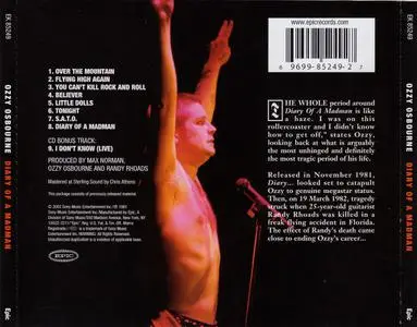 Ozzy Osbourne - Diary Of A Madman (1981)