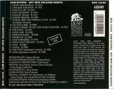 Sam Butera - Hot New Orleans Nights (1989) {Bear Family BCD 15449 rec 1953-54}