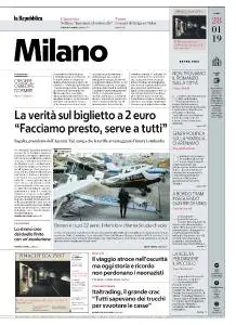 la Repubblica Milano - 28 Gennaio 2019