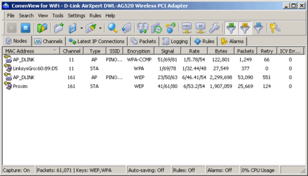 TamoSoft CommView for WiFi 7.0.791 (x86/x64) Multilingual