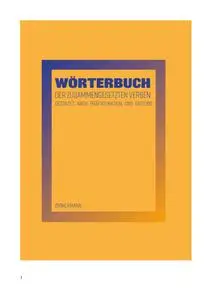 Beat Zimmermann - Wörterbuch der zusammengesetzten Verben