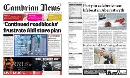 Cambrian News Aberystwyth – 06 July 2023