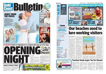 The Gold Coast Bulletin – March 14, 2019