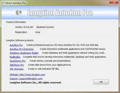 Longtion AutoRun Pro 8.0.8.160
