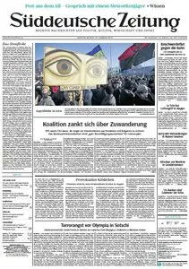 Süddeutsche Zeitung vom Montag, 30. Dezember 2013