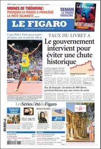 Le Figaro, du Vendredi 17 Juillet 2009.