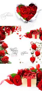 Valentine heart & gifts