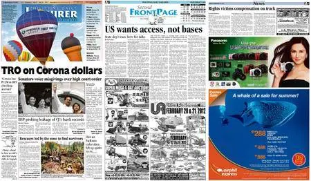 Philippine Daily Inquirer – February 10, 2012
