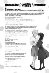 Yen Press - Breasts Are My Favorite Things In The World Vol 01 2022 Hybrid Comic eBook