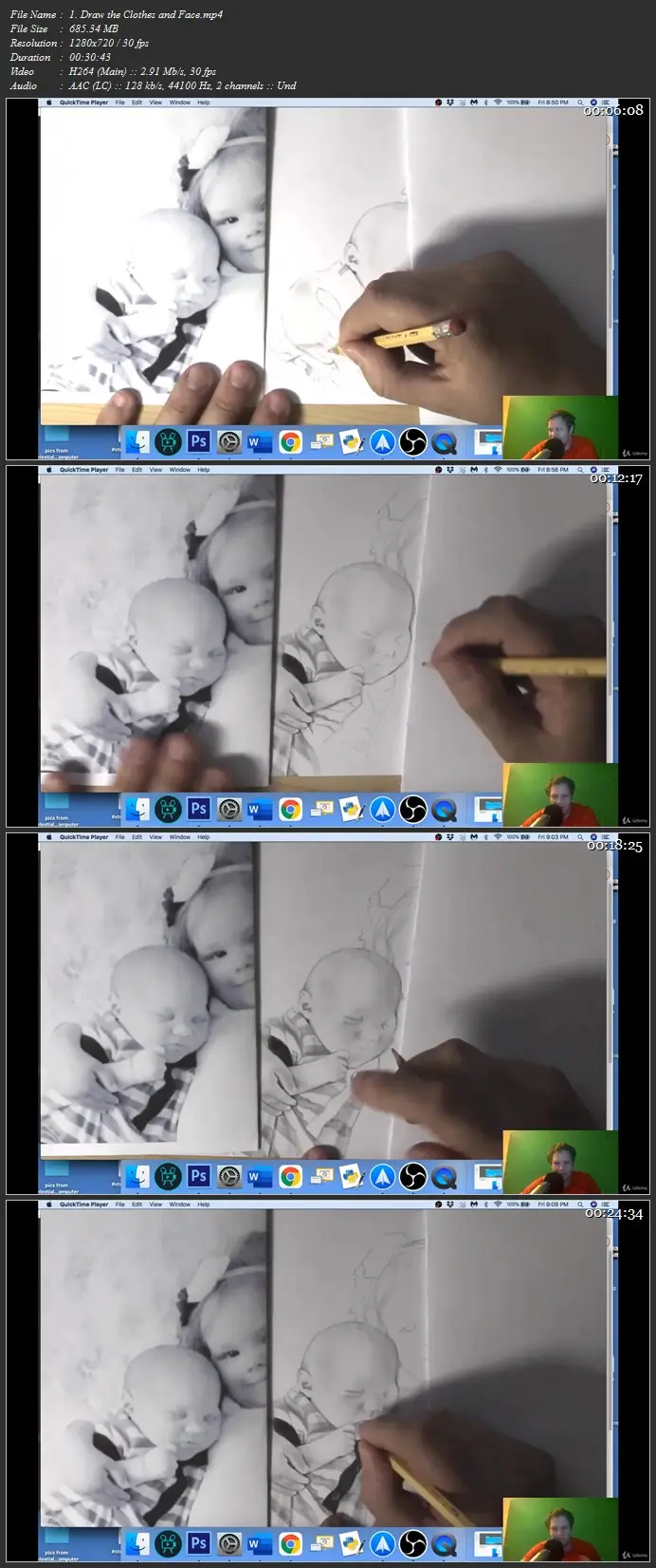 Draw Portraits from a Photograph